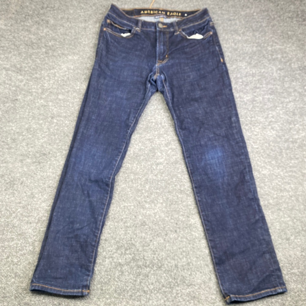 American Eagle Slim Straight Ne(x)t Level Flex Jeans Dark Wash Mens 29x30